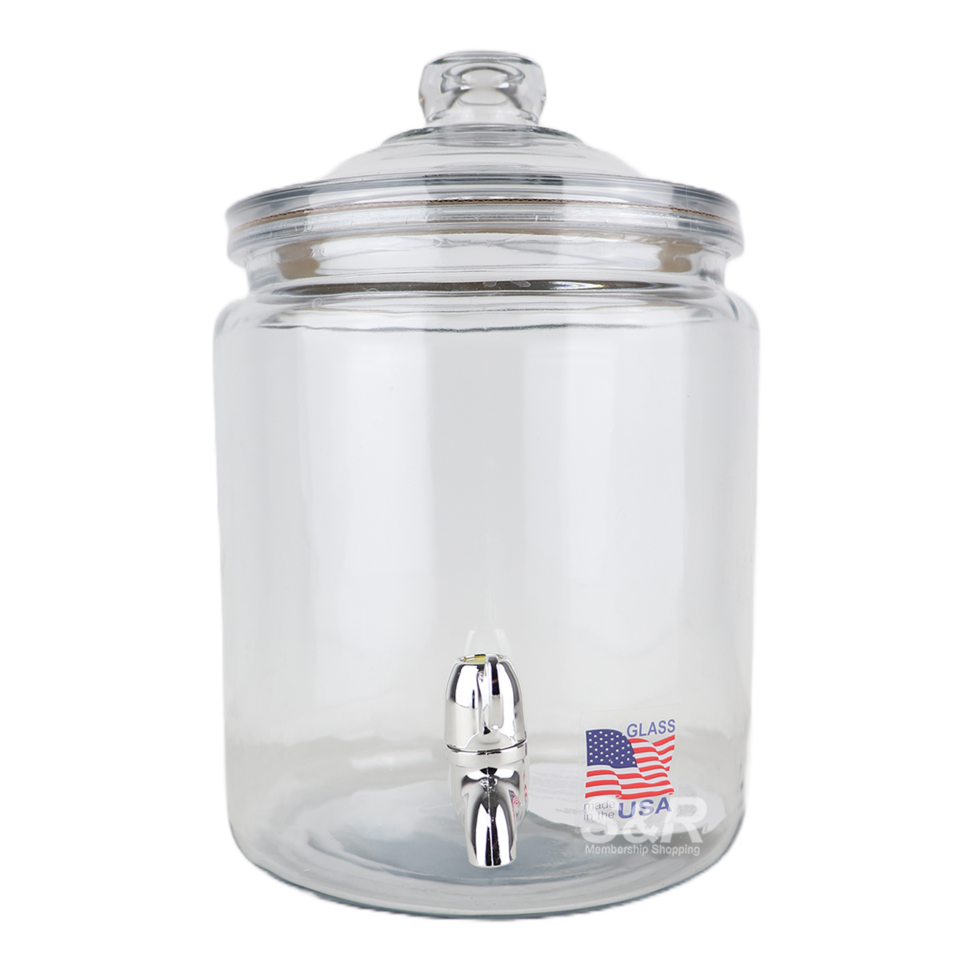 Anchor Hocking Jar Glass Dispenser 2 Gallon